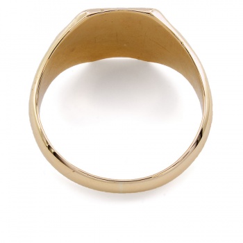 9ct gold 5.2g Signet Ring size S